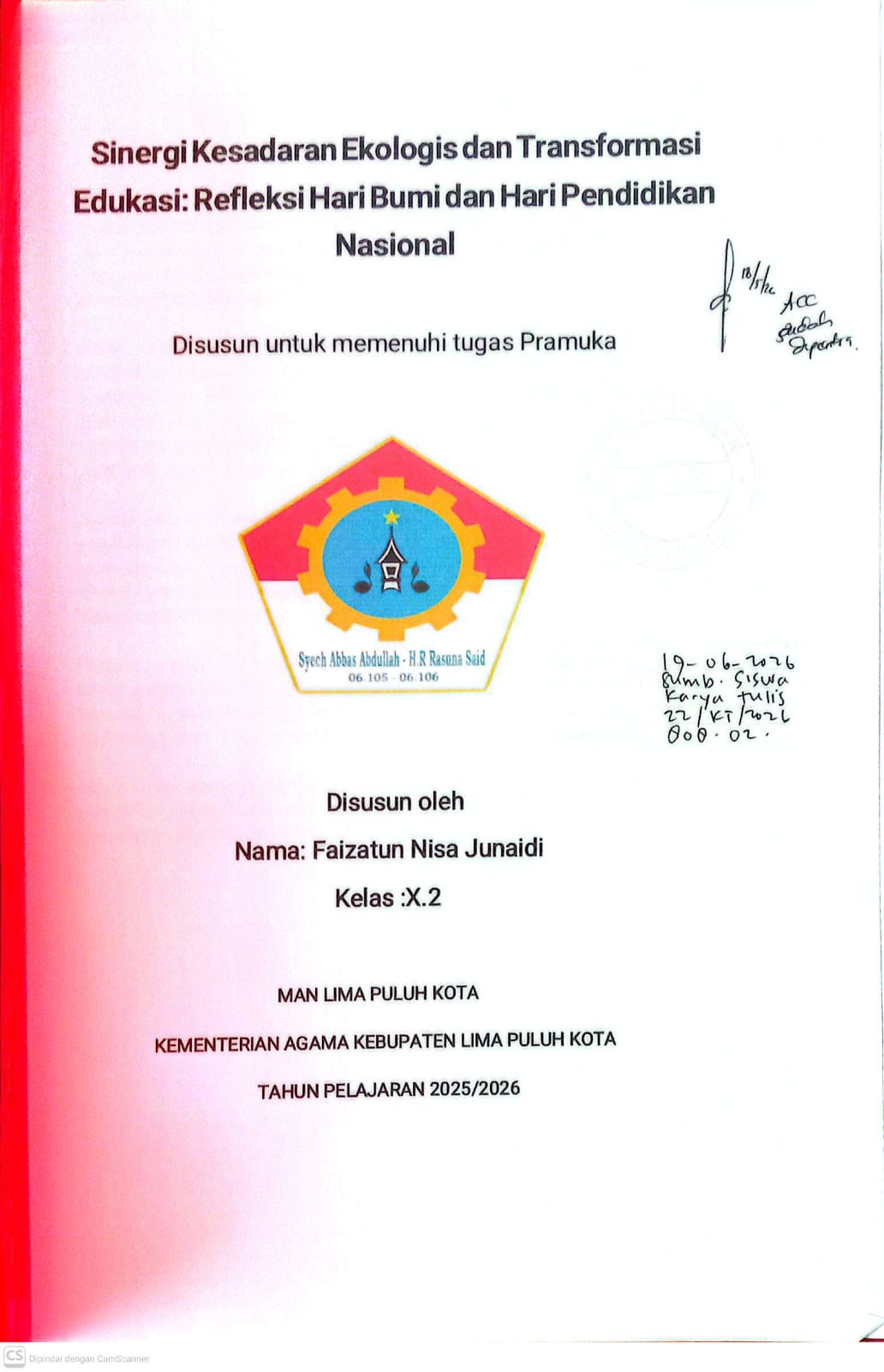 Sinergi Kesadaran Ekologis Dan Transformasi Edukasi Refleksi Hari Bumi Dan Hari Pendidikan Nasional
