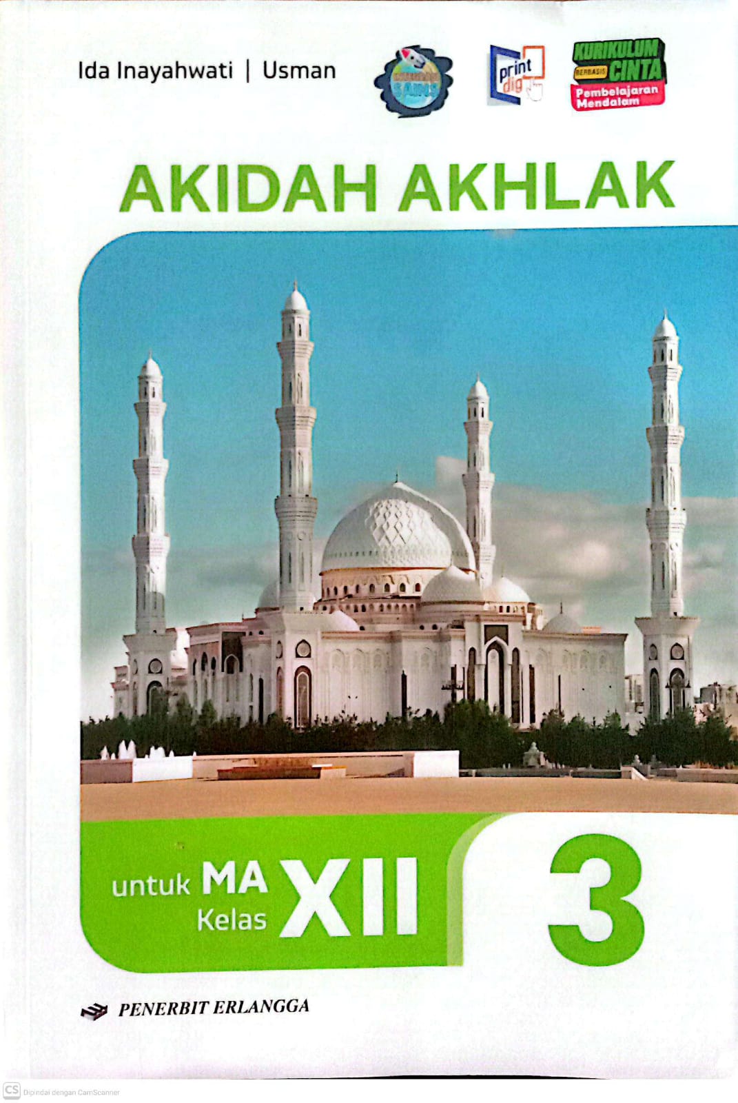 AKIDAH AKHLAK  UNTUK MA KELAS XII KURCIN